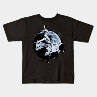 Cosmic Dancing Space Princess Kids T-Shirt